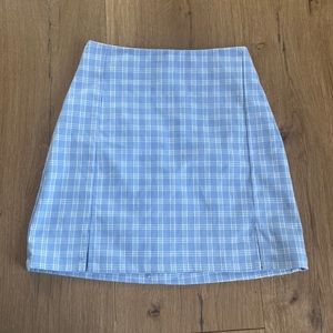 Blue cara skirt